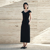SIST9062 Breeze Wrinkle Skirt_Black