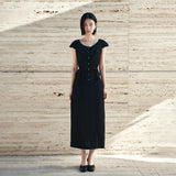 SIST9062 Breeze Wrinkle Skirt_Black