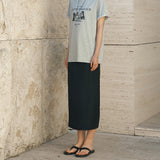 SIST9062 Breeze Wrinkle Skirt_Black