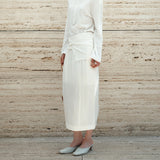 SIST9062 Breeze Wrinkle Skirt_Ivory