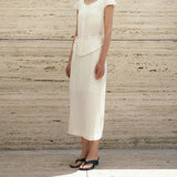 SIST9062 Breeze Wrinkle Skirt_Ivory