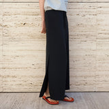 SIST9064 Flow Tension Banding Skirt_Black
