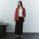 SIST9069 Fatigue Banding Sweat Skirt_Black