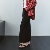SIST9069 Fatigue Banding Sweat Skirt_Black