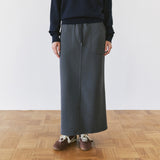 SIST9069 Fatigue Banding Sweat Skirt_Charcoal