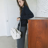 SIST9069 Fatigue Banding Sweat Skirt_Charcoal