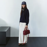 SIST9069 Fatigue Banding Sweat Skirt_Cream