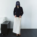 SIST9069 Fatigue Banding Sweat Skirt_Cream