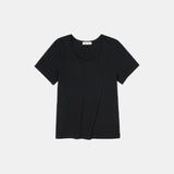 SITP5063 U-neck T-shirt_Black