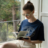 SITP5064 Basset Hound T-shirt_Navy