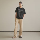 SITP5133 Archive Print Short Sleeve T-Shirt_Black