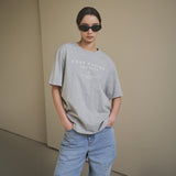 SITP5133 Archive Print Short Sleeve T-Shirt_Melange gray