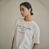 SITP5133 Archive Print Short Sleeve T-Shirt_Ivory