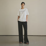 SITP5133 Archive Print Short Sleeve T-Shirt_Ivory