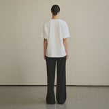 SITP5133 Archive Print Short Sleeve T-Shirt_Ivory