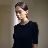 SITP5138 5-part Cotton T-shirt_Black