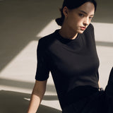 SITP5138 5-part Cotton T-shirt_Black