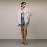 SITP5147 Noble Seersucker ST Shirt_Ivory