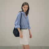 SITP5150 oversized lounge ST shirt_Light blue ST