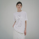 SITP5157 Womens Archive Short Sleeve T-Shirt_White