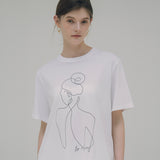 SITP5157 Womens Archive Short Sleeve T-Shirt_White