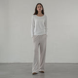 SITP5164 Round Neck Long Sleeve T-Shirt_Ivory