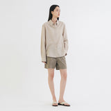 SITP5208 Sheer Natural ST Shirt_Ash gray