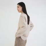 SITP5208 Sheer Natural ST Shirt_Ash gray