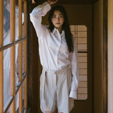 SITP5208 Sheer Natural ST Shirt_White