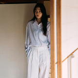 SITP5209 Seersucker ST Pure Shirt_Light blue