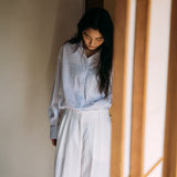 SITP5209 Seersucker ST Pure Shirt_Light blue