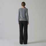 SITP5225 Deco Stitch Comfort T-Shirt_Melange gray