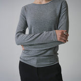SITP5225 Deco Stitch Comfort T-Shirt_Melange gray