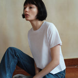 SITP5242 Slim Regular Short Sleeve T-Shirt_White