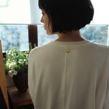 SITP5243 Batwing Slub T-Shirt_Ivory