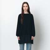 SITP5243 Batwing Slub T-Shirt_Black