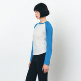 SITP5244 Slim Raglan Color Block T-Shirt_Blue