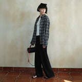 SITP5246 Soft Multi Check Shirt_Black
