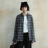 SITP5246 Soft Multi Check Shirt_Black