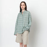 SITP5246 Soft Multi Check Shirt_Pale Mint