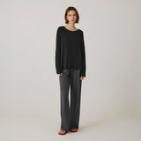 SITP5253 Silky Loose Fit T-Shirt_Black