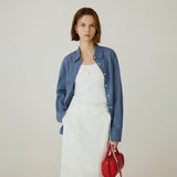 SITP5257 SUNWELL Dobby Check Regular Shirt_Blue
