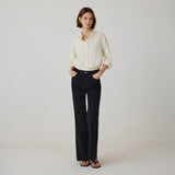 SITP5258 Loose Fit Lier Shirt_Yellow