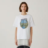 SITP5262 PARIS Short Sleeve T-Shirt_White