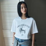 SITP5264 Greyhound Short Sleeve T-Shirt_White