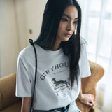 SITP5264 Greyhound Short Sleeve T-Shirt_White