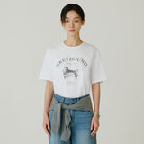 SITP5264 Greyhound Short Sleeve T-Shirt_White