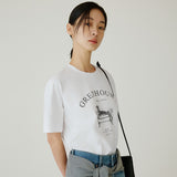 SITP5264 Greyhound Short Sleeve T-Shirt_White