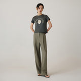 SITP5265 Pomeranian Short Sleeve T-Shirt_Charcoal