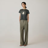 SITP5265 Pomeranian Short Sleeve T-Shirt_Charcoal